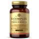 Стресс Формула, В-Комплекс+Витамин С, B-Complex with Vitamin С, Solgar, 100 таблеток