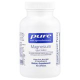 Магній гліцинат, Magnesium Glycinate, Pure Encapsulations, 90 капсул