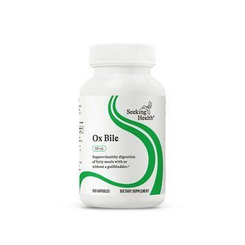 Бичача жовч, 125 мг, Ox Bile 125, Seeking Health, 120 капсул