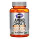 Комплекс Аминокислот, Sports, Amino Complete, Now Foods, 120 вегетарианских капсул