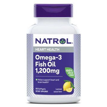 Омега-3 Риб'ячий Жир, 1200 мг, Omega-3 Fish Oil, Natrol, 60 желатинових капсул