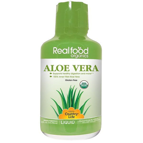 Жидкий Алое Вера, Aloe Vera Liquid, Country Life, 944 мл