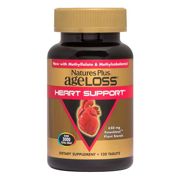 Комплекс для підтримки Серця, AgeLoss Heart Support, Natures Plus, 120 таблеток