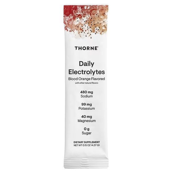 Електроліти, смак сицилійського апельсина, Daily Electrolytes, Thorne, 30 стиків