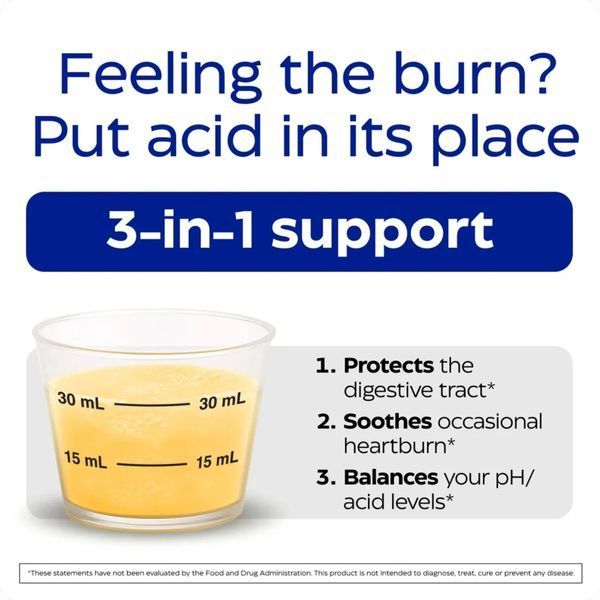 Комплекс для полегшення печії, смак апельсину та ванілі, Heartburn Soothe, Enzymedica, 355 мл
