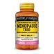 Підтримка при менопаузі, клопогон, лляне насіння та соя, Menopause Relief Trio, Black Cohosh, Flaxseed and Soy, Mason Natural, 30 каплет
