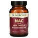 NAC с расторопшей, 500 мг, NAC with Milk Thistle, Dr. Mercola, 60 капсул