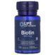 Біотин, 600 мкг, Biotin, Life Extension, 100 капсул
