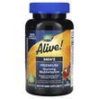 Мультивитамины премиум для мужчин, вкус апельсин, виноград и вишня, Alive! Men's Premium Gummy Multivitamin, Nature's Way, 75 жевательных конфет