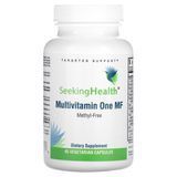 Мультивитамины без метила, Multivitamin One MF, Seeking Health, 45 вегетарианских капсул