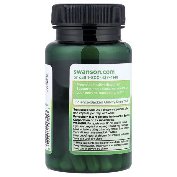 Бичача жовч, 90 мг, Ox Bile, 125, Swanson, 60 капсул