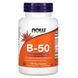 B-Комплекс 50, Now Foods, 100 вегетарианских капсул