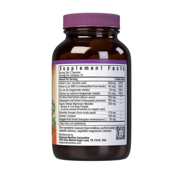 Імунна підтримка, Immune Support, Targeted Choice, Bluebonnet Nutrition, 30 вегетаріанських капсул
