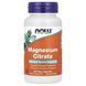 Магній цитрат, Magnesium Citrate, Now Foods, 60 вегетаріанських капсул
