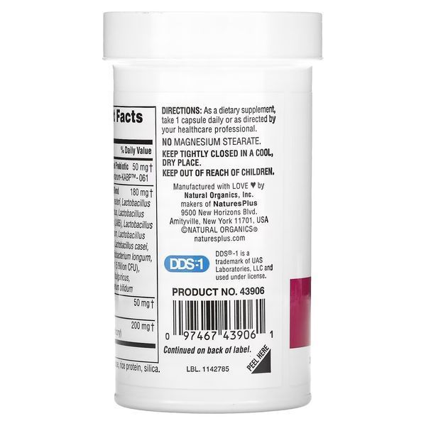 Пробіотик для жінок, 60 млрд КУО, GI Natural, Probiotic Women, Natures Plus, 30 капсул