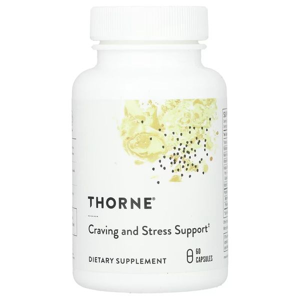 Захист від стресу та контроль апетиту, Craving and Stress Support, Thorne Research, 60 капсул