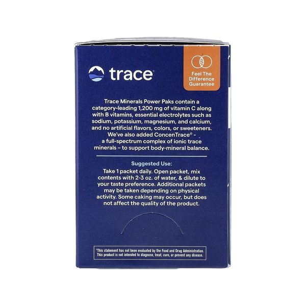 Електроліти, смак ананаса кокосу, Power Pak, Trace, 30 пакетів по 6 гр