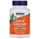 Кораловий Кальцій, 1000 мг, Coral Calcium, Now Foods,100 вегетаріанських капсул