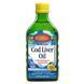 Жир Печени Дикой Норвежской Трески, Вкус Лимона, Cod Liver Oil, Carlson, 250 мл