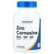 Цинк карнозин, 86 мг, Zinc Carnosine, Nutricost, 120 капсул