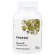 Вітамін K, Vitamin K, Thorne, 60 капсул