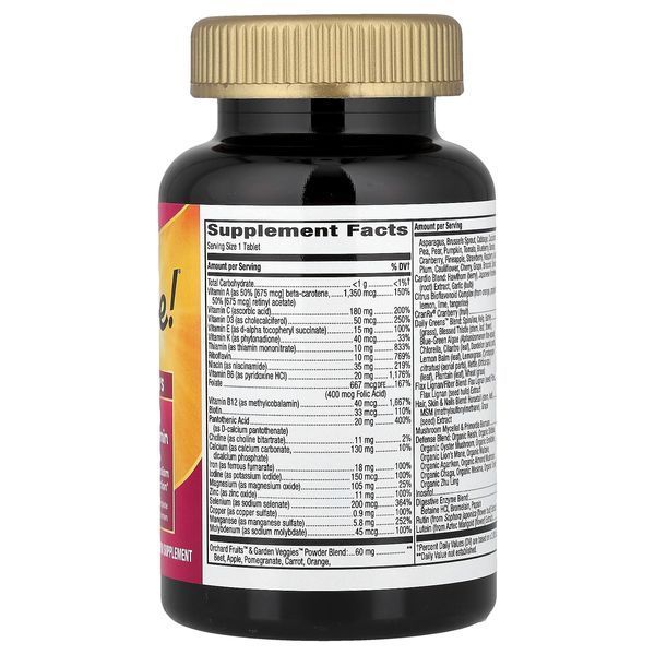 Мультивітаміни Для Жінок, Nature's Way, Alive! Ultra Potency Multi-Vitamin, 60 Таблетки