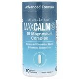 Комплекс магнію, 300 мг, CALM, MaxCalm10, Natural Vitality, 90 веганських капсул