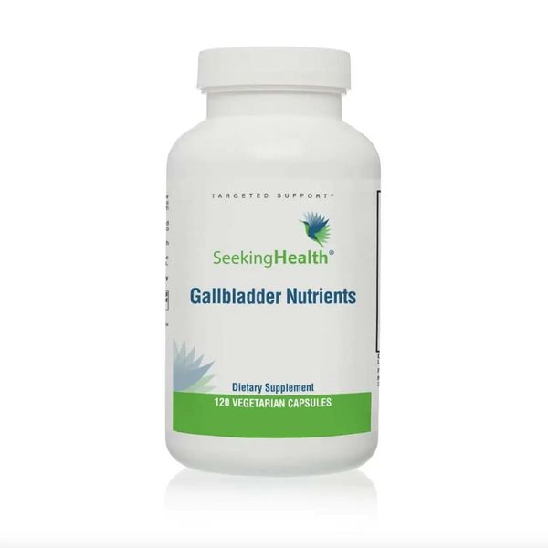 Поживні речовини для жовчного міхура, Gallbladder Nutrients, Supports Bile Production & Flow, Seeking Health, 120 вегетаріанських капсул