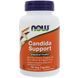 Комплекс для Кишечника, Candida Support, Now Foods, 90 вегетарианских капсул