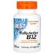 Повністю Активований Вітамін В12 1500мкг, Doctor's Best, 60 вегетаріанських капсул