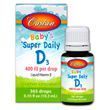 Витамин D3 для Малышей в Каплях, 400 МЕ, Baby's Super Daily D3, Carlson, 10,3 мл