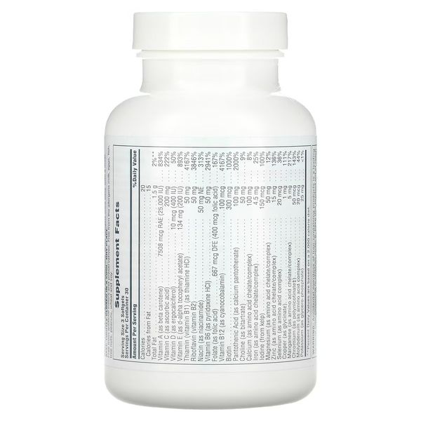 Мультивітаміни та Мінерали, Regeneration, Multi-Vitamin & Mineral Supplement, Natures Plus, 90 гелевих капсул