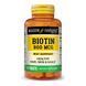 Біотин 800 мкг, Biotin, Mason Natural, 60 таблеток