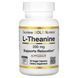 L-теанін, 200 мг, L-Theanine, Featuring AlphaWave, California Gold Nutrition, 60 вегетаріанських капсул