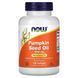 Олія насіння гарбуза, 1000 мг, Pumpkin Seed Oil, Now Foods, 100 гелевих капсул