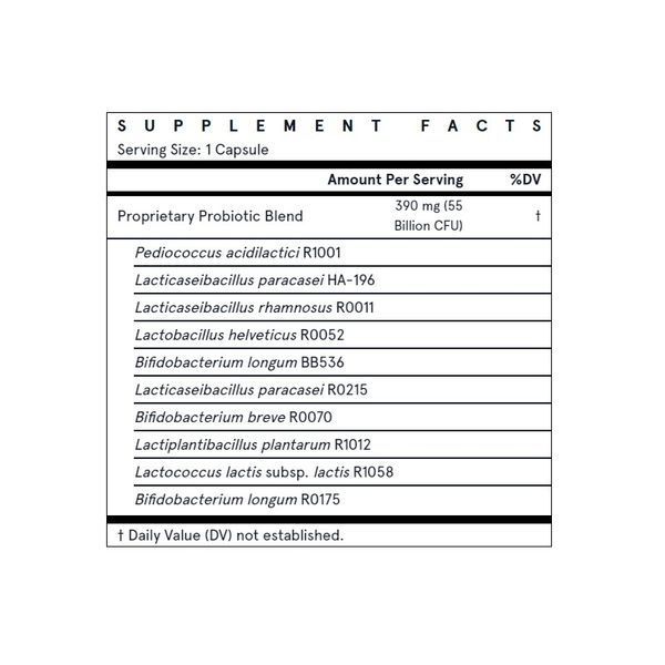 Пробіотики, 55 млрд КУО, Jarro-Dophilus EPS, Jarrow Formulas, 30 вегетаріанських капсул