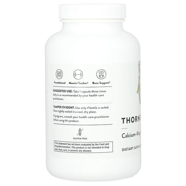 Кальцій та магній малат, Calcium-Magnesium Malate, Thorne, 240 капсул