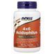 Пробіотичний комплекс, 4x6 Acidophilus, Now Foods, 120 вегетаріанських капсул