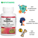 Цинк бісгліцинат, 25 мг, Zinc Bisglycinate, Natural Factors, 60 вегетаріанських капсул