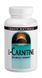 L-Карнітин Фумарат 250 мг, Source Naturals, 120 капсул