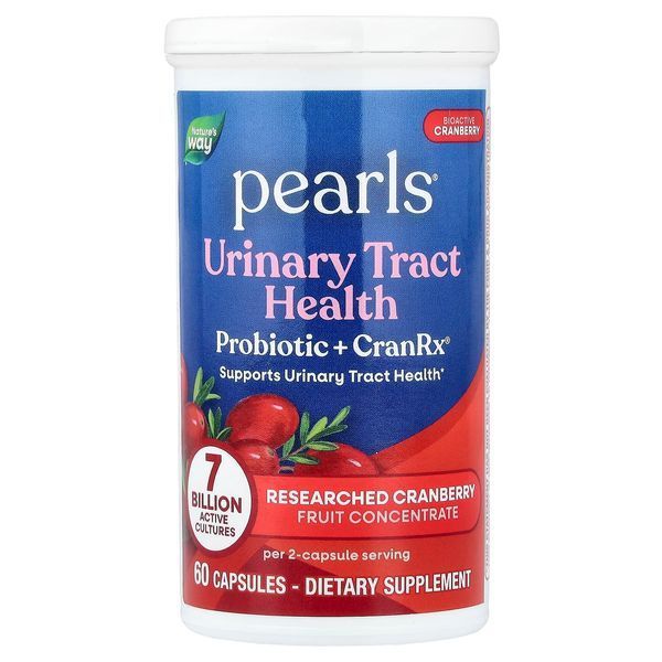 Клюква биоактивная с пробиотиком, женское здоровье, CranRx, Women's Care with Probiotics, Nature's Way, 60 вегетарианских капсул