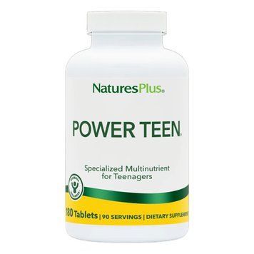 Мультивітаміни для Підлітків, Source of Life, Power Teen, Natures Plus, 180 таблеток