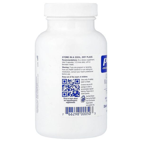 Кальций и магний цитрат, Calcium Magnesium Citrate, Pure Encapsulations, 90 капсул