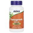 Пажитник, 500 мг, Fenugreek, Now Foods, 100 вегетарианских капсул