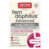 Пробиотики для женщин, 10 млрд КОЕ, Vegan Fem Dophilus, Advanced, 10 Billion CFU, Jarrow Formulas, 30 вегетерианских капсул