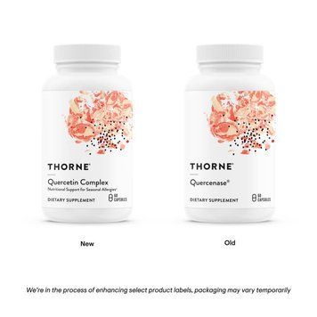 Кверцетин з Бромелайном, Quercetin Complex, Thorne Research, 60 капсул