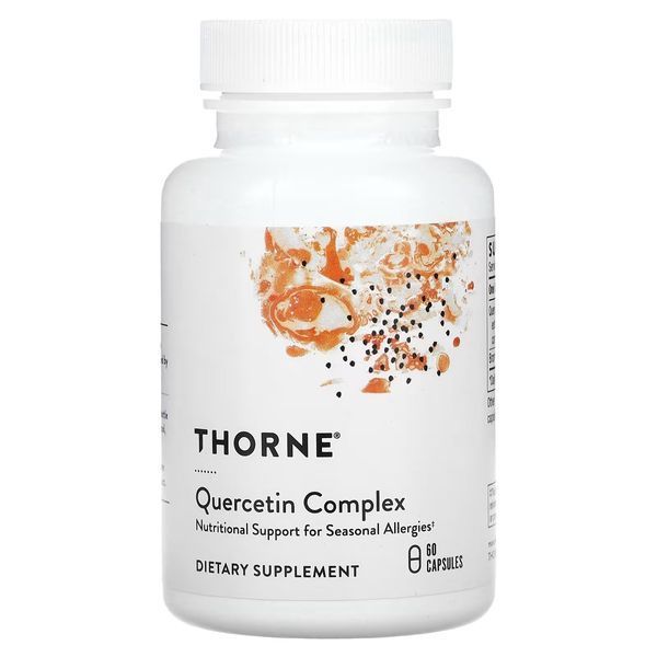 Кверцетин з Бромелайном, Quercetin Complex, Thorne Research, 60 капсул