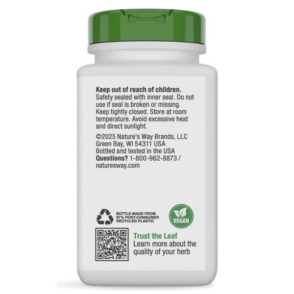 Червона Конюшина, Red Clover, Nature's Way, 400 мг, 100 Вегетаріанських Капсул