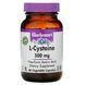 L-Цистеїн 500 мг, L-Cystein, Bluebonnet Nutrition, 60 вегетаріанських капсул