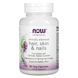 Витамины для Кожи, Волос и Ногтей, Hair, Skin & Nails, Now Foods, 90 вегетарианских капсул